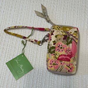Pink Floral Wrist Wallet - Brand New Vera Bradley
